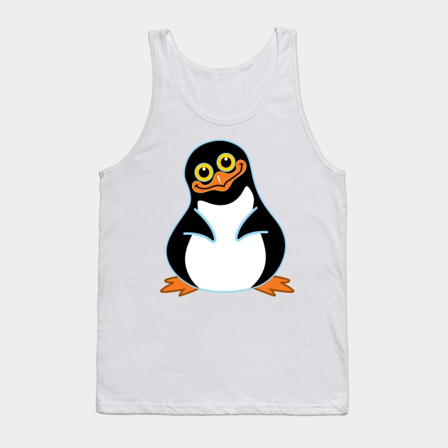 The Penguin Tank Top by viSionDesign